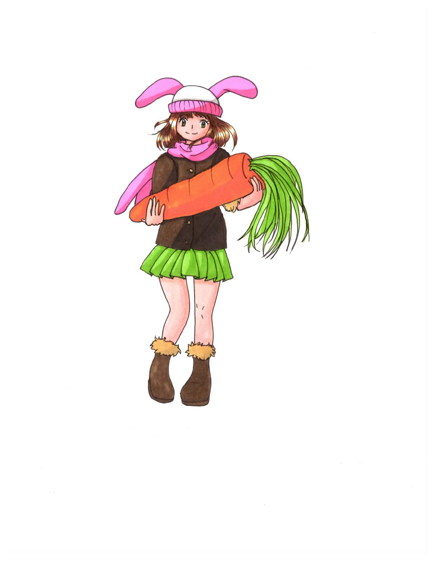 Bunny Carrot Girl